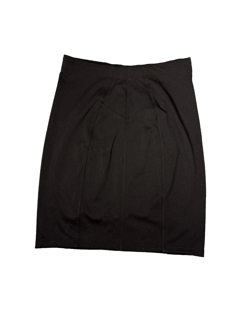 Daisy Fuentes Black Tailored Pencil Skirt
